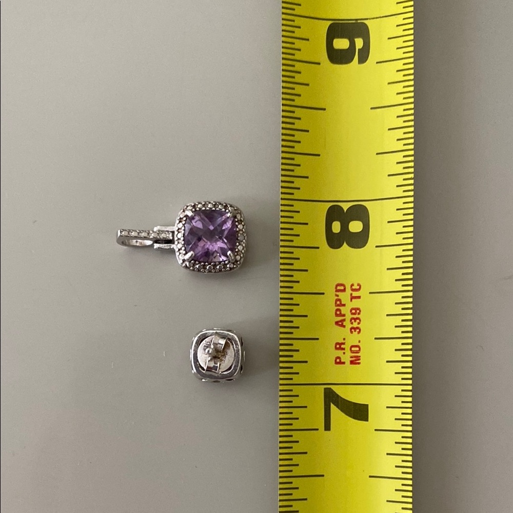 Silver pendants and earrings (2 sets) - Picture 3 of 4